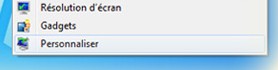 Windows 7 Starter option Personnaliser
