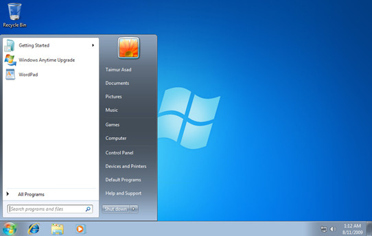 Windows 7 Starter