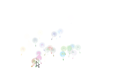 ViVi Cursor effet Pissenlit